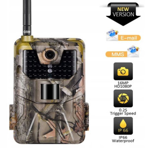 Fotopułapka kamera leśna 20MPx GSM MMS SMS e-MAIL