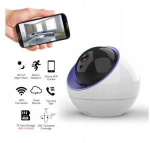 kamera WIFI obrotowa 1080P 2MPX Monitoring Firmy