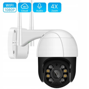 Kamera IP WiFi obrotowa zoomx4 kolorowy obraz nocą