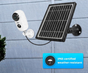 Zewnętrzna kamera wifi z panelem Solarnym P2P