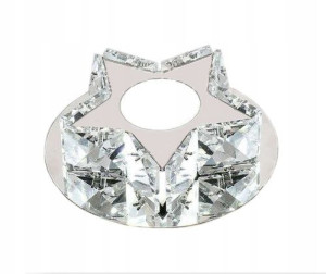 Lampa CRYSTAL STAR sufitowa PLAFON Wobako Kinkiet LED 12cm 3W kryształ