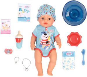 Baby Born Lalka Boy Chłopiec Magiczny Smoczek