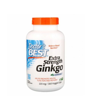 Extra Strength Ginkgo - 120mg - 360 vcaps Doctor's Best