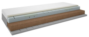 Materac piankowy termo kokos 85x195 GOLD F135 DREAMZONE