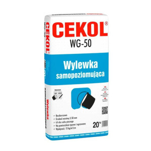 Cekol Wylewka samopoziomująca WG-50 20 kg