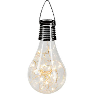 Lighting Lampka solarna LED wisząca ŻARÓWKA