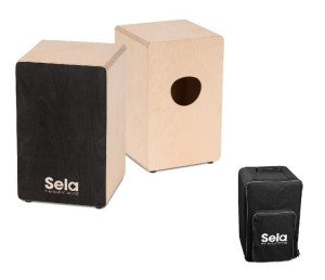 Sela SE 118 Primera Black Cajon - BUNDLE