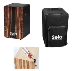 Sela SE 107 CaSela Black Pro Dark Nut - BUNDLE 2