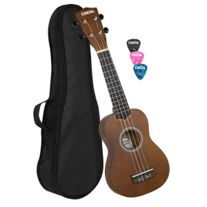 Cascha HH 3953 Limewood Ukulele Sopranowe SET