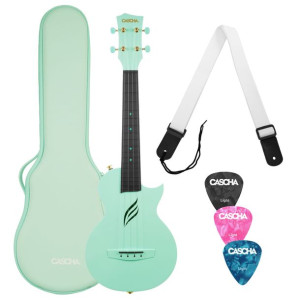 Cascha HH 2287 Carbon Fibre Ukulele Koncertowe MINT Set