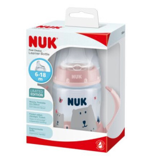 NUK 215304 Butelka 150ml HELLO ADVENTURE z uchwytami
