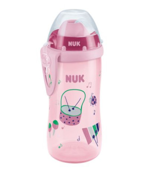 NUK 255410 Kubek 300ml FLEXI CUP ze słomką