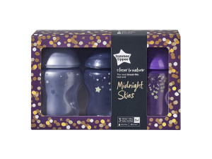 TT 422598 Butelka kolorowa 3x260ml MIDNIGHT SKIES