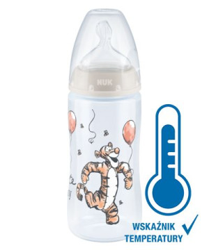 NUK 741022 FC+PP Butelka 300ml. ze wskaźnikiem temperatury DISNEY KUBUŚ PUC
