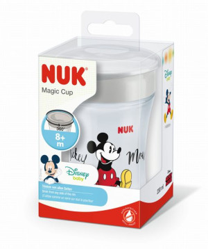 NUK 255425 Kubek MAGIC CUP Disney Myszka Miki Evolution z osłonką 360 stopn