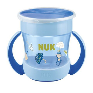 NUK 751278 Kubek Mini Magic Cup 360 z uchwytem niekapek 6+