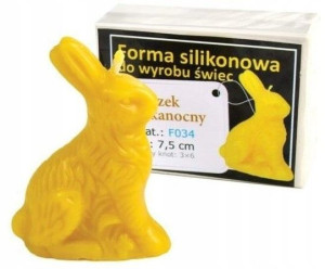 FORMA silikonowa ZAJĄCZEK WIELKANOCNY 7,5cm F034