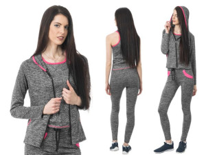 Dres Sportowy Koszulka Spodnie Bluza FD115-2 L/XL