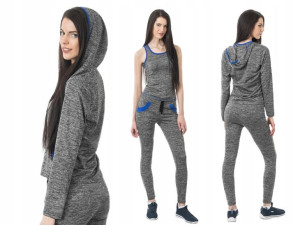 Dres Sportowy Koszulka Spodnie Bluza FD115-3 r S/M