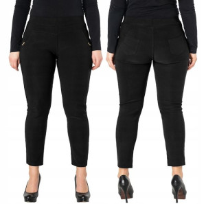 Spodnie Cygaretki Damskie PLUS SIZE F881-1 5XL/6XL