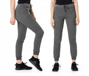 Spodnie Dresowe Dresy Sportowe Damskie 5555-01 r L
