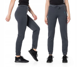 Spodnie Dresowe Dresy Sportowe Damskie 5555-04 r M