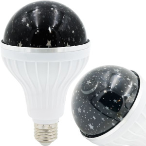 Żarówka Lampka Nocna Projektor Gwiazdy Nocne Niebo