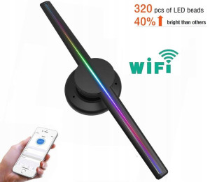 Reklama 3d Hologram 3d 320 Led Wifi Bar, Firma