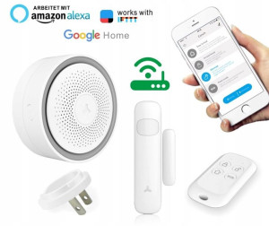 Bezprzewodowy Zestaw Alarmowy Wifi Smart Live