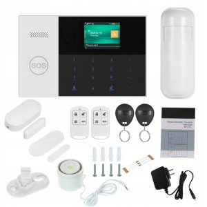 Bezprzewodowy alarm GSM WiFi PG105 + SYRENA