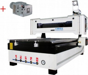 Frezarka CNC 1325 INDUSTRY pompa BECKER KVT 3.140