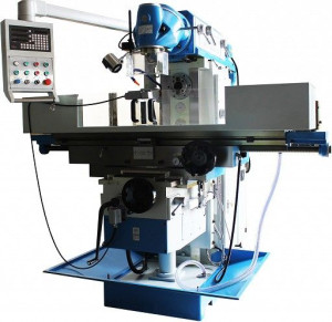 Frezarka do metalu UWF 150 SERWO 1600x360 POSUW
