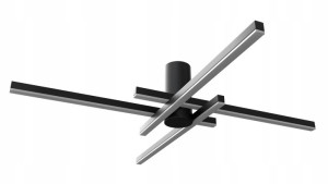 Lampa sufitowa LED PLAFON MODERN żyrandol 48W
