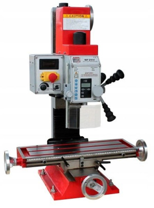 Frezarka Holzmann Bf20v Zmienna Pręd Lcd 500x180