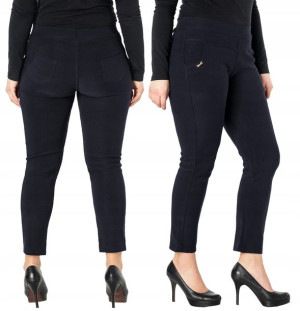 Spodnie Cygaretki Damskie PLUS SIZE F881-2 XXL/3XL