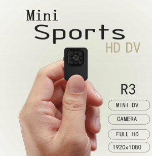 Mini kamera Sportowa na baterie z Podglądem p2p