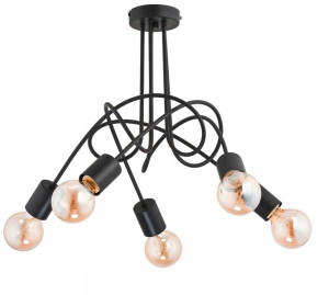 Lampa sufitowa wisząca Diament Loft Żyrandol RETRO