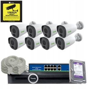 Monitoring TC-NCL214C + Rejestrator TC-R3110