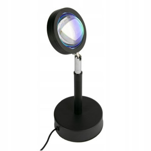 Lampa biurkowa - projekcyjna - rainbow tęcza - USB