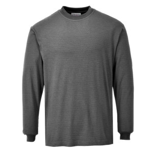 T-shirt z długimi rękawami PORTWEST Szary XL