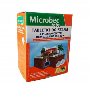 Bros Microbec Ultra, tabletka do szamb, 16 sztuk