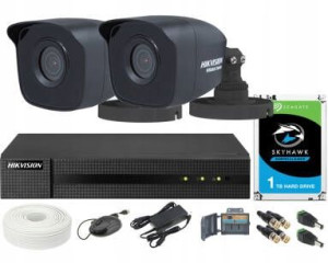 Zestaw monitoringu Hikvision Zestaw BLACK