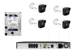 Hikvision Zestaw Monitoringu Do Rozbudowy 4tb 8poe