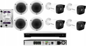 Monitoring Domu Kamery Zewnętrzne Ip Poe Hikvision