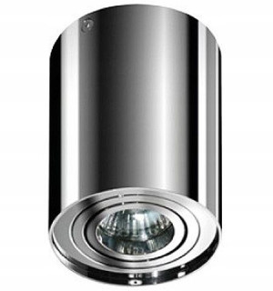 Oprawa Natynkowa Halogenowa Tuba Ruchoma Chrom +3w