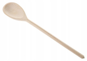 ŁYŻKA KUCHENNA DREWNIANA Szwedzka 30cm L41