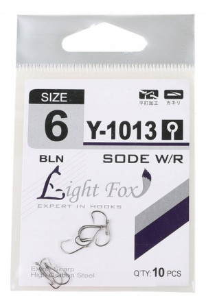 HACZYKI nr 6 Haki Light Fox oczko 10 sztuk 170149