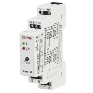Przekaźnik Bistabilny PBM-02/24V