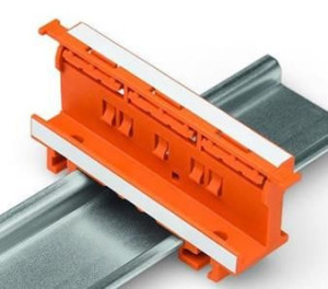 Adapter montażowy, Trzymacz na szynę TH-35 do złączek WAGO 221- 4mm²; 221-5