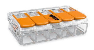 Złączka WAGO COMPACT do puszek instalacyjnych 221-415